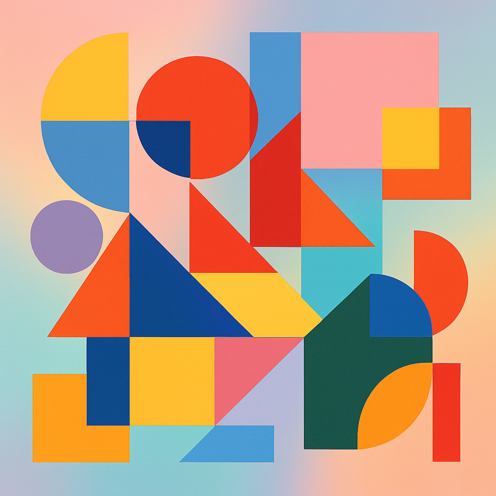 BASIS - Abstract Geometric Pastel